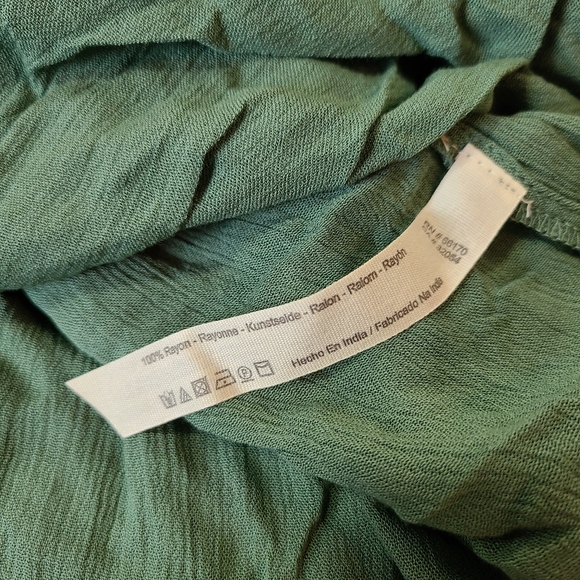 NWT FREE PEOPLE Mermaid Green ROMY Mini Dress - Picture 5 of 5